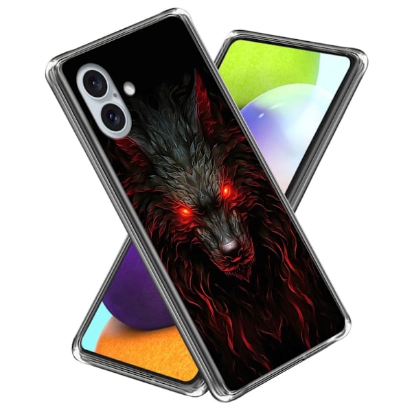 Vibe iPhone 16 Plus deksel - Style I Red