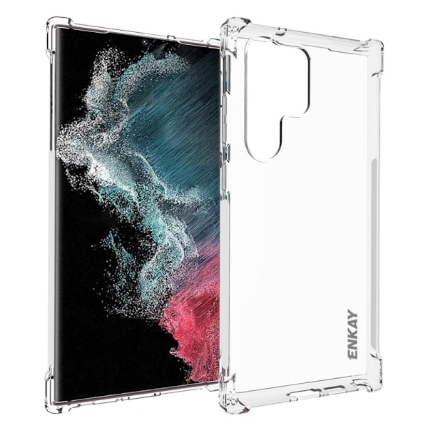 Enkay Clear Drop-proof Fodral till Samsung Galaxy S23 Ultra Transparent