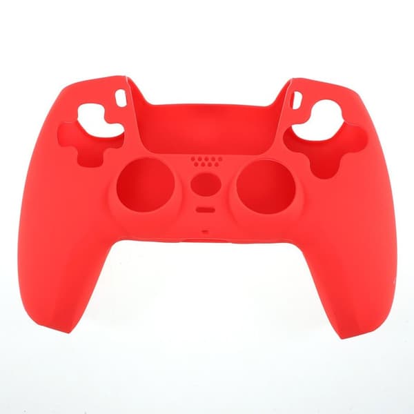 Sony PlayStation 5 - PS5 simpelt silikoneetui - Rød Red