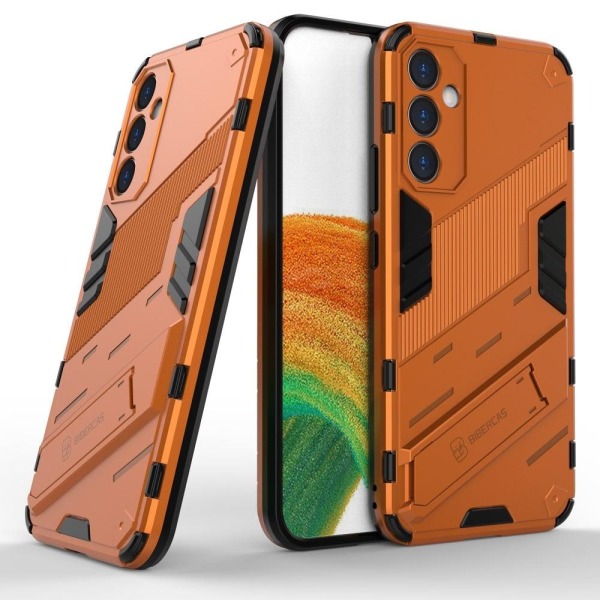 Shockproof Hybrid Skal med A Modern Touch till Samsung Galaxy A34 5G - Orange Orange