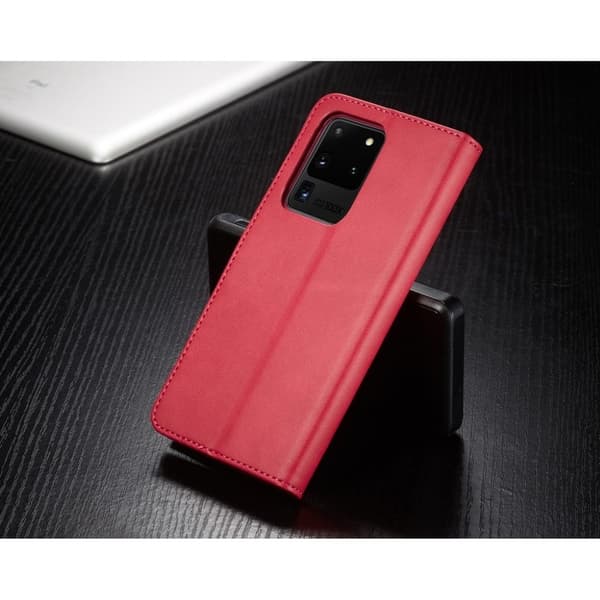 LC.IMEEKE Samsung Galaxy S20 Ultra Flip kotelot - Ruusu Pink