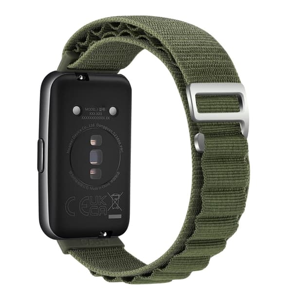 Huawei Band 7 nylonrem - Grøn Green