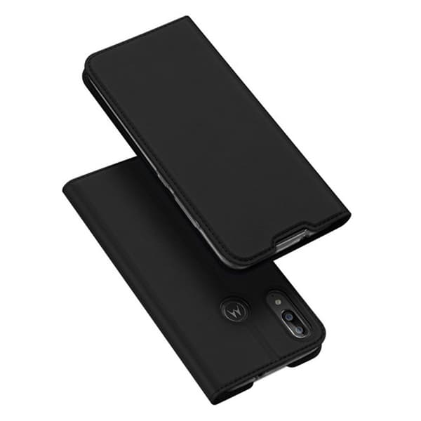 Dux Ducis Skin Pro - Motorola Moto E6 Plus - Svart Black