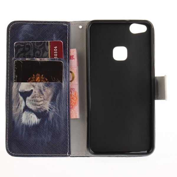 Huawei P10 Lite Ultra cool og trendy etui - Majestætisk løve Multicolor