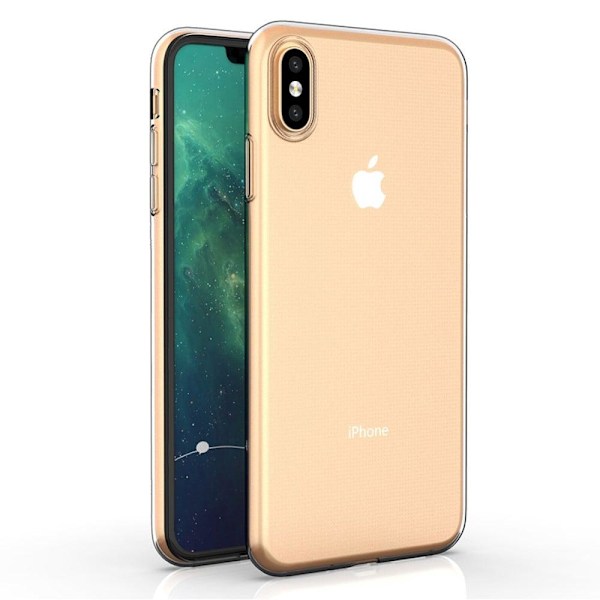 Ultrasmalt transparent fodral för iPhone Xs Max Transparent