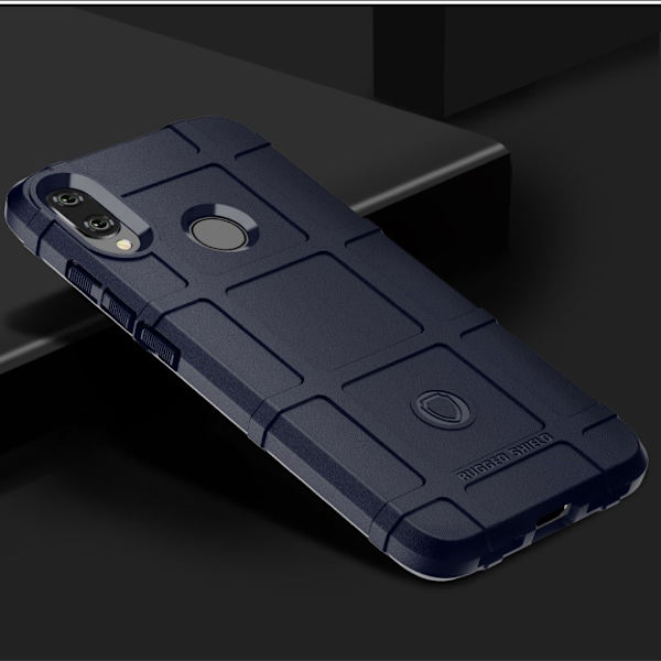 Rugged Shield cover - Xiaomi Redmi Note 7 / Note 7 Pro / Note 7S – Mørkeblå Blue