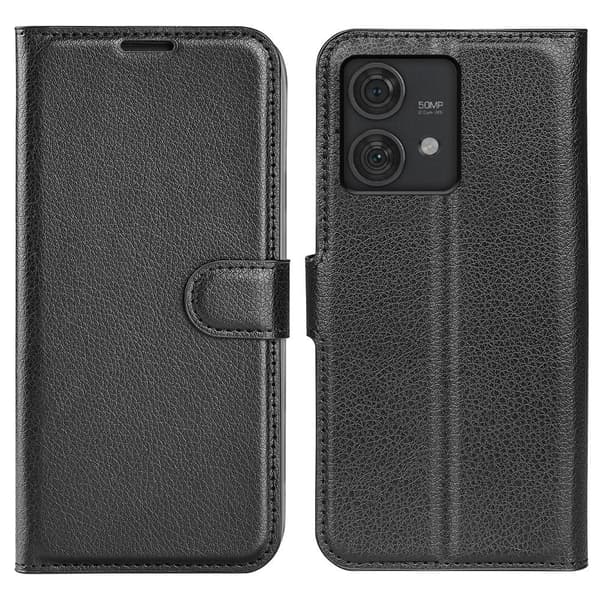 Deco Motorola Edge 40 Neo deksel - Svart Black