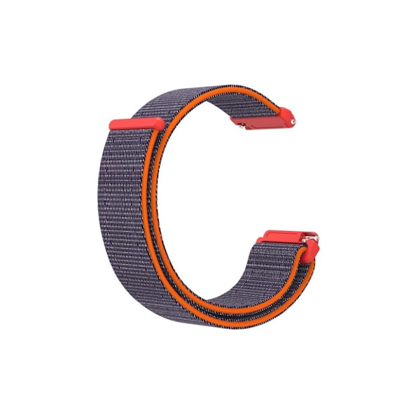 Fitbit Versa Lite Kardborrband klockarmband - Orange multifärg