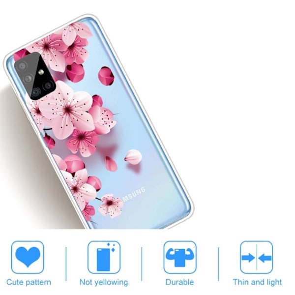 Deco Samsung Galaxy A51 Cover - Sakura Multicolor