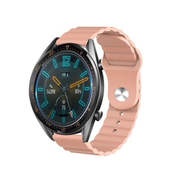 Silikoneurrem til Huawei og Amazfit - Koral Pink