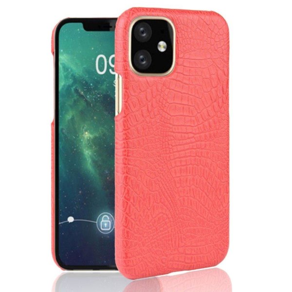 Croco iPhone 11 kuoret - Punainen Red