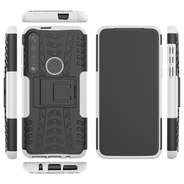Offroad etui- Motorola Moto G8 Plus - Hvit White