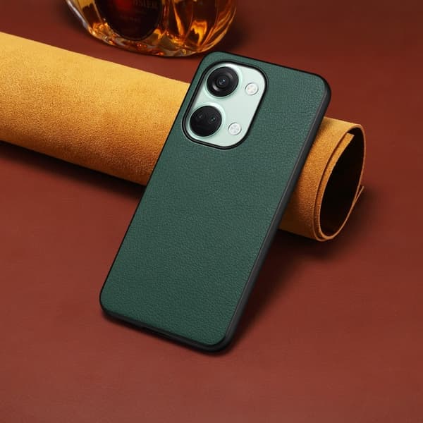 Mat og elegant tekstureret OnePlus Ace 2V / OnePlus Nord 3 cover - Grøn Green