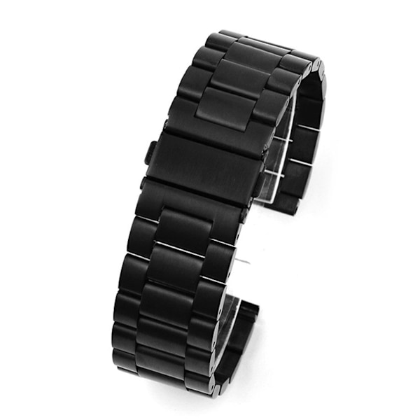 Suunto 9 GDHS 24 mm rostfritt klockarmband - Svart Svart