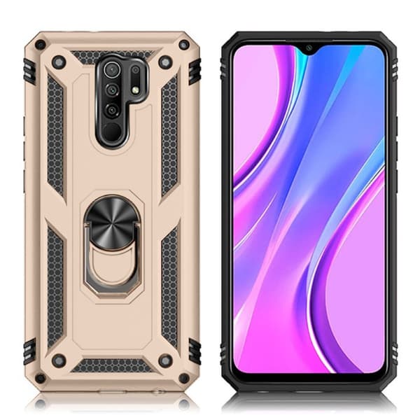 Bofink Combat Xiaomi Redmi 9 Suojakotelo - Kulta Gold