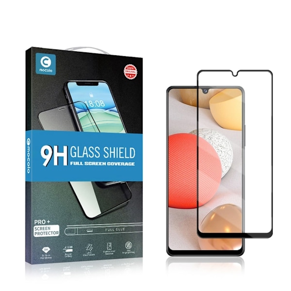 MOCOLO HD Samsung Galaxy A42 5G skärmskydd i härdat glas Transparent