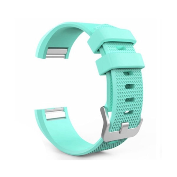 Fitbit Charge 2 silikon klockarmband - Cyan Grön