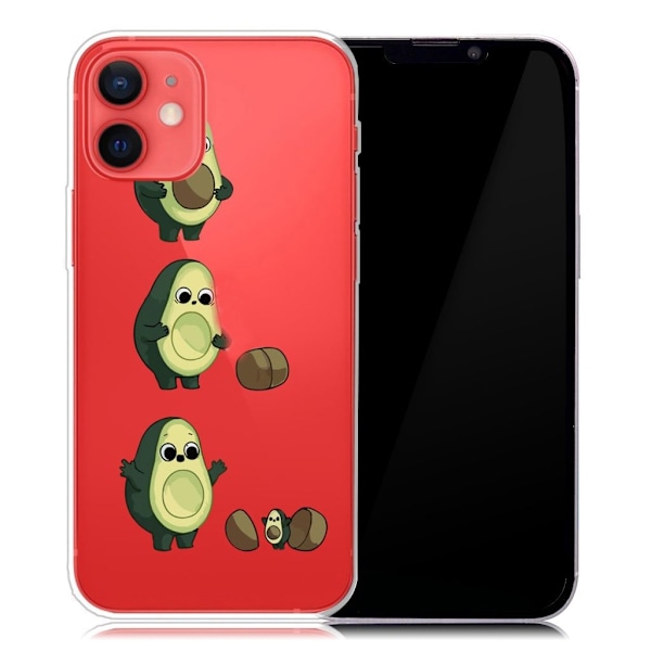 Deco iPhone 13 Mini Suojakotelo - Avocado Green