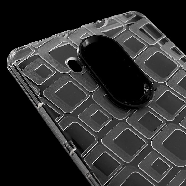 Valdemar Huawei Mate 8 Neliö Kuvio TPU Kuori - Läpinäkyvä Transparent