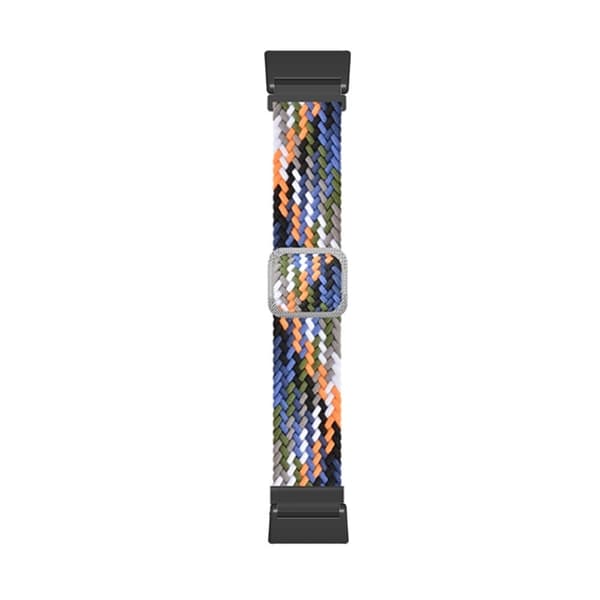 Xiaomi Redmi Watch nylon elastinen kellonhihna - Denim Väri Multicolor