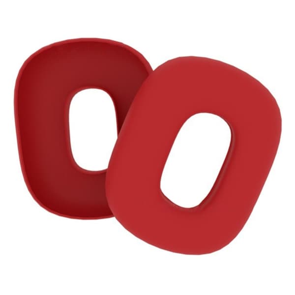 1 par Airpods Max öronkuddar i silikon - Röd Röd