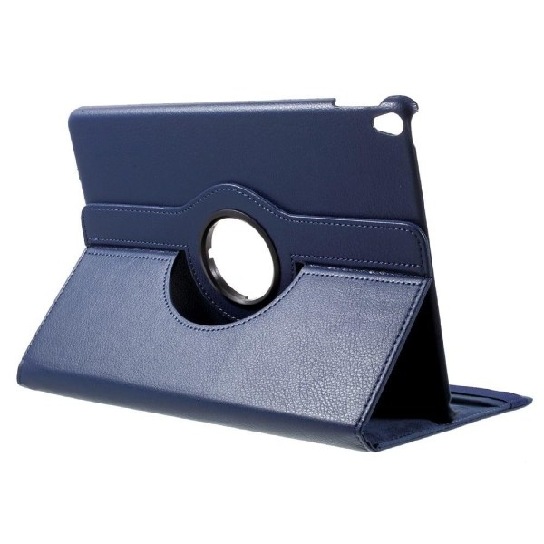 iPad Pro 10.5 Læder etui med roterende stand - Mørkeblå Blue