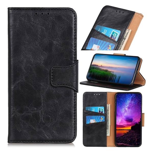 Neptune läder Motorola Moto G8 Play fodral - Svart Svart