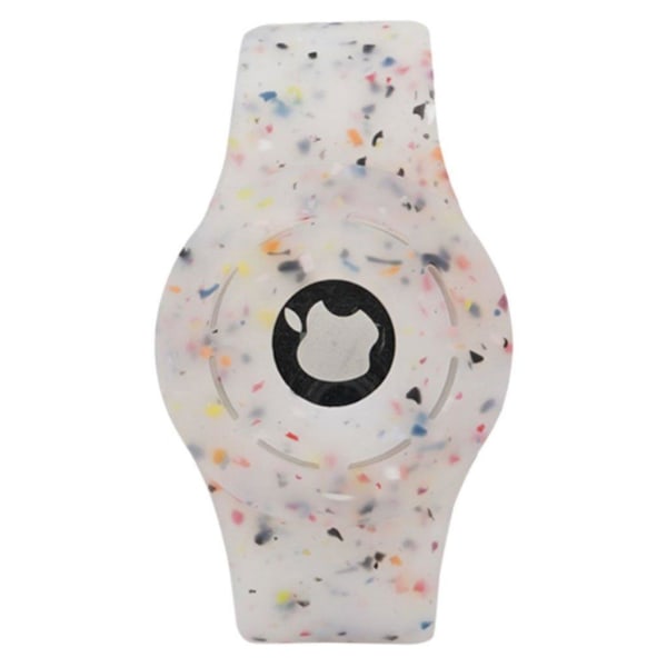 AirTags hollow out silicone wrist strap - Multi-color Multicolor