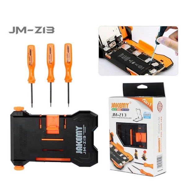 JAKEMY JM-Z13 4-i-1 verktygskit  reparera multifärg