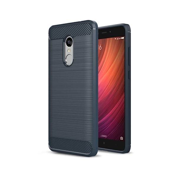 Bremer Xiaomi Redmi Note 4 Plastskal - Mörkblå Blå