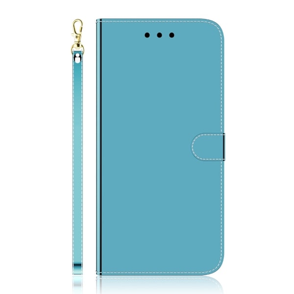 Mirror Samsung Galaxy M23 flip case - Sininen Blue