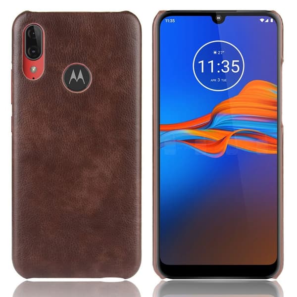 Prestige Motorola Moto E6 Plus etui - Brun Brown