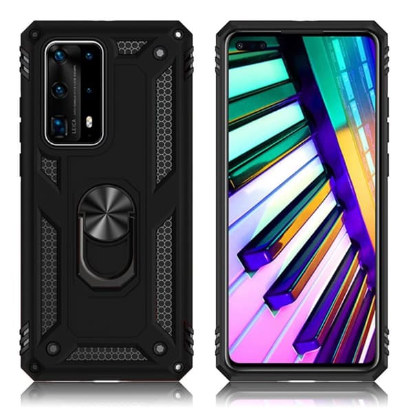 Bofink Combat Huawei P40 Pro Plus Cover - Sort Black