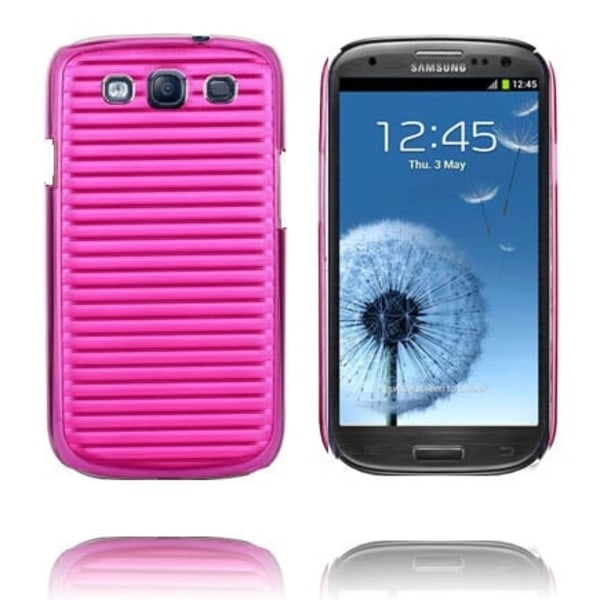 Alu Back Ver. II (Hot Pink) Samsung Galaxy S3 Cover Pink