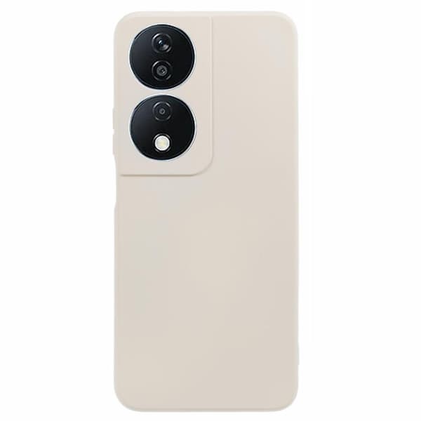 Mikrofiberforet blødt gummi Honor X7b / Honor Play 50 Plus cover - Hvid White