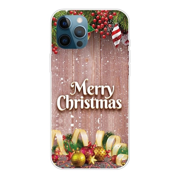 Julfodral till iPhone 14 Pro - Julklappar Brun