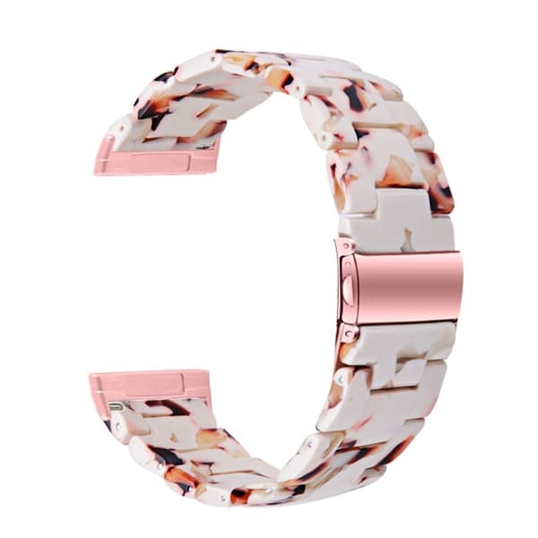 Fitbit Sense / Versa 3 hartsihelmikellon hihna - Nougat Multicolor