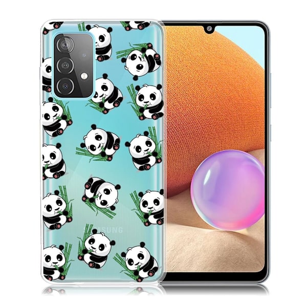 Deco Samsung Galaxy A32 kotelot - Pandat Multicolor
