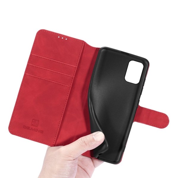 DG.MING Samsung Galaxy A71 Etui - Rød Red