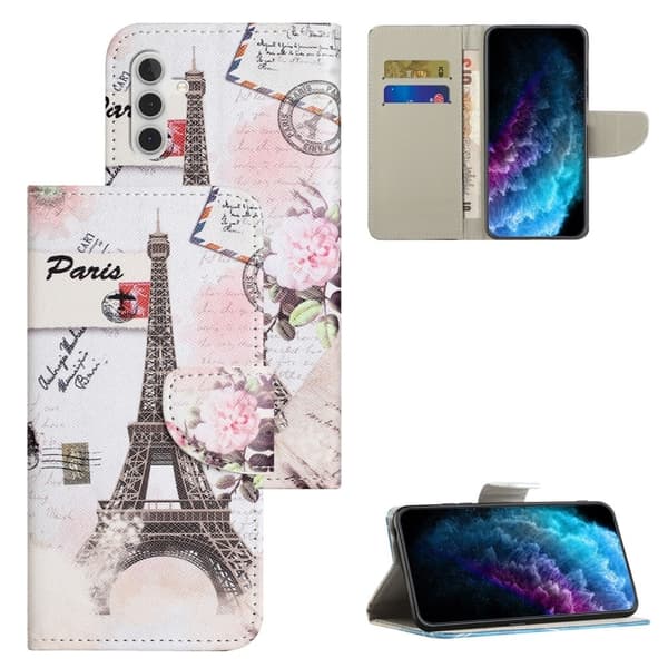 Wonderland Samsung Galaxy A55 flip-etui - Tårn Pink
