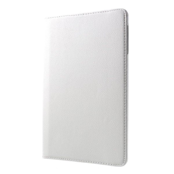 Samsung Galaxy Tab A 10.5 liitsihedelmä jyvä rakenteinen synteetti nahka suojakotelo tablettiin - Valkoinen White
