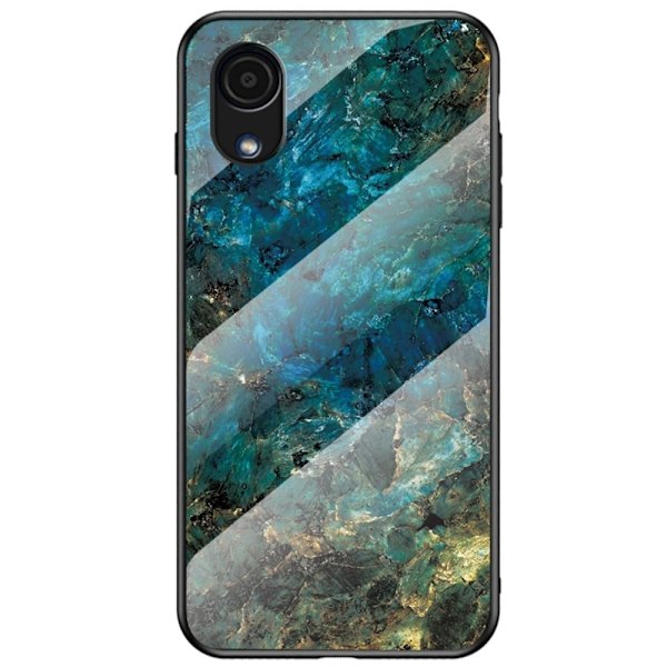 Fantasy Marble Samsung Galaxy A03 Core cover - Smaragd Marmor Multicolor