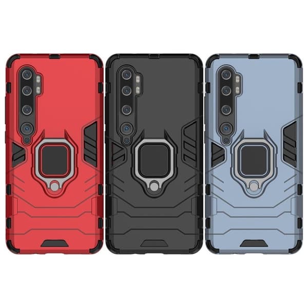 Ring Guard cover - Xiaomi Mi CC9 Pro / Mi Note 10 / Mi Note 10 Pro – Rød Red