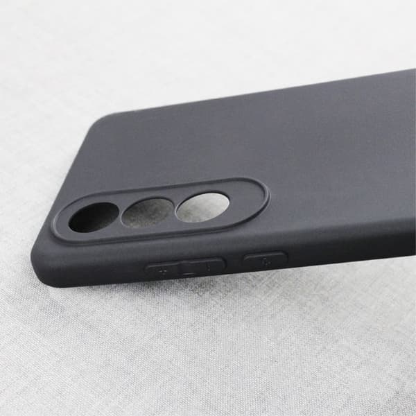 Mjukt och matt OnePlus Nord CE4 skal Svart