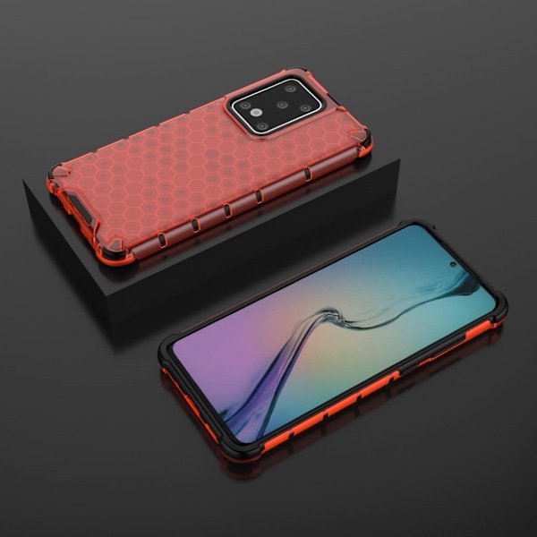 Bofink Honeycomb Samsung Galaxy S20 Ultra kotelot - Punainen Red