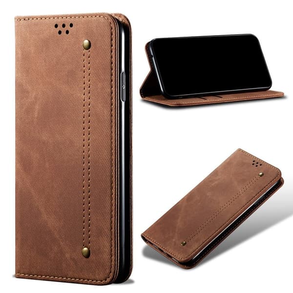 Jeans Xiaomi Mi 11 Ultra fodral - Brun Brun