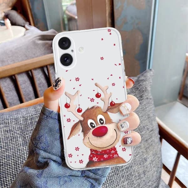 Vibe iPhone 16 Plus cover - Hjort Red