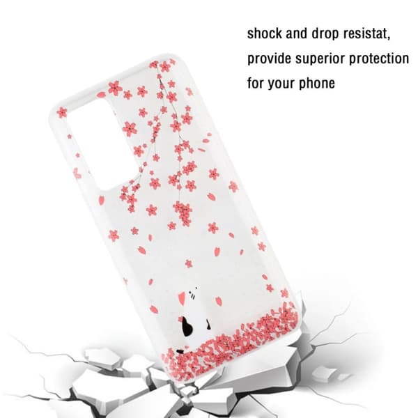 Deco Huawei P40 Pro kuoret - Kissa ja Floret Pink