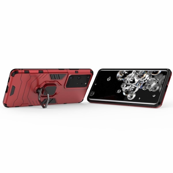 Ring Guard etui - Samsung Galaxy S21 Ultra - rød Red