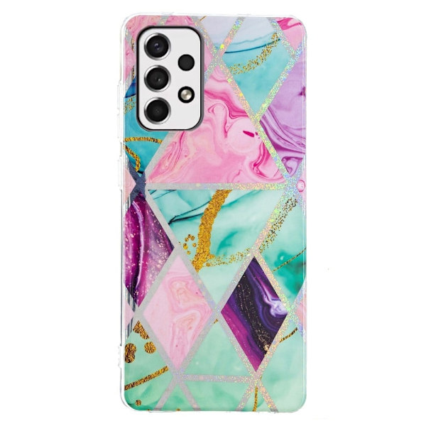 Marble Samsung Galaxy A33 5G Suojakotelo - Triangle / Rhombus Multicolor